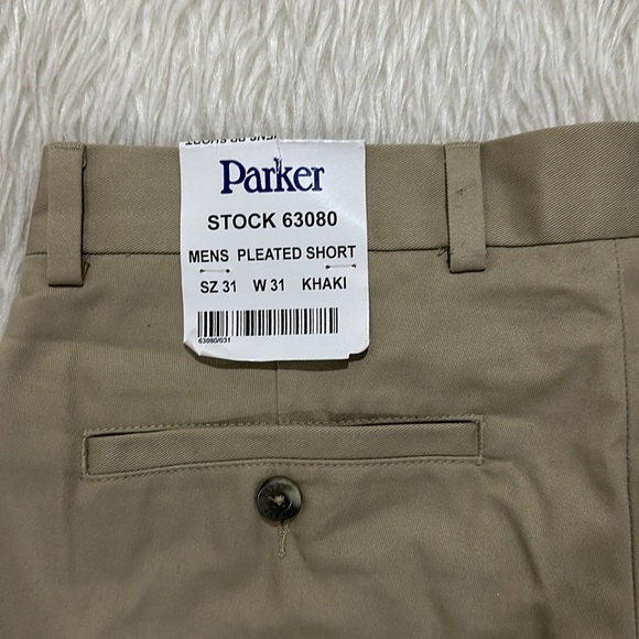 Parker school uniform men’s khaki shorts size 31 new - Picture 4 of 4